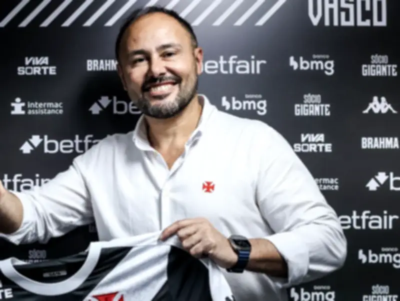 Vasco encaminha troca de CEO na SAF; Fred Luz é favorito