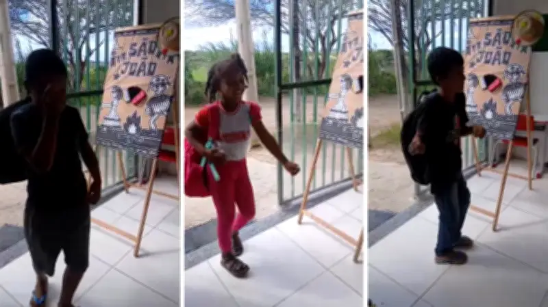 Vídeo de alunos dançando em escola quilombola de PE viraliza e tem mais de 1 milhão de visualizações