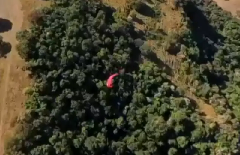 Vídeo mostra queda de piloto de parapente que morreu em SP
