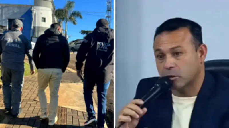 Vereador do PR é preso pela 3ª vez no ano por crimes contra ex-esposa