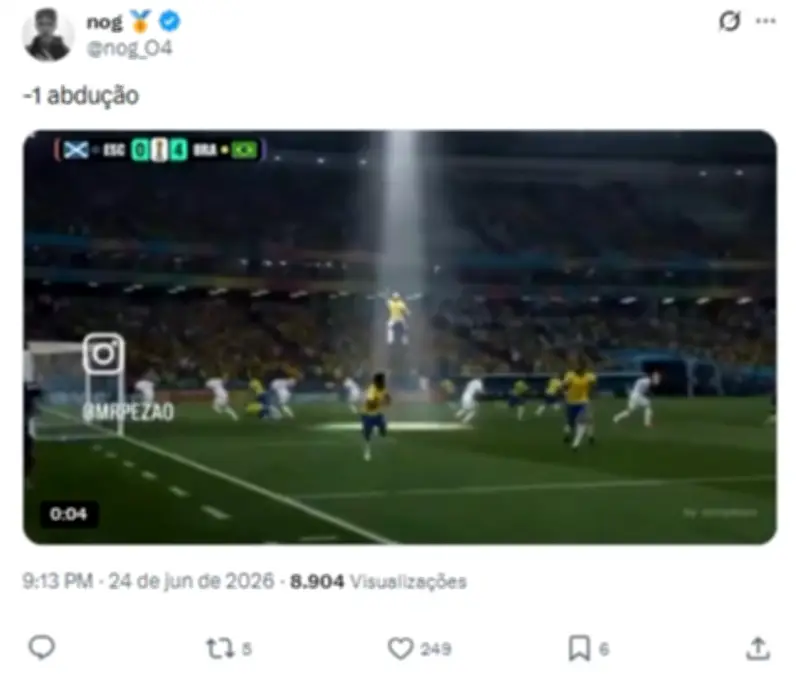 Vidente erra previsão de abdução na Copa e web reage com memes