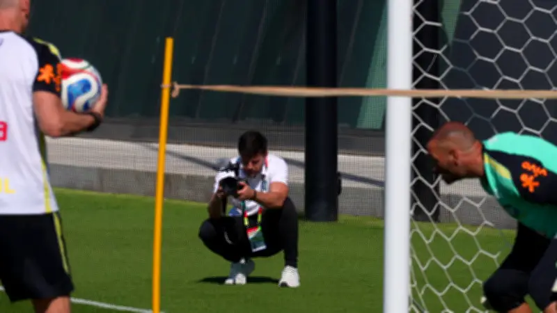 Videomaker de Mogi Mirim registra bastidores da Seleção na Copa do Mundo nos EUA