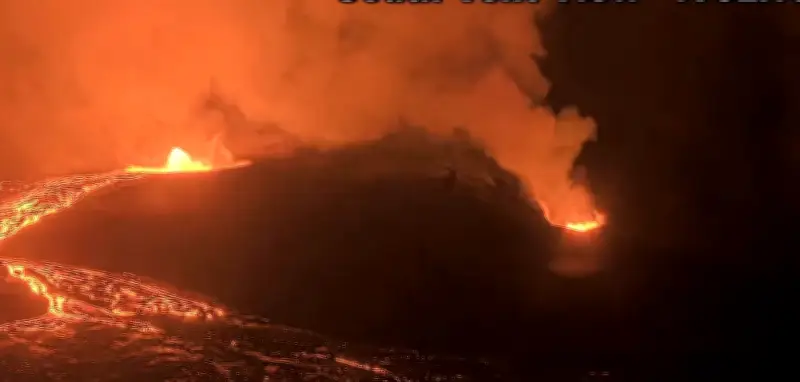 Vulcão Kilauea quebra recorde com 48 episódios de lava no Havaí