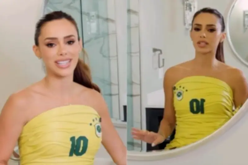 WAGs da seleção brasileira arrasam nos looks para jogo contra o Japão
