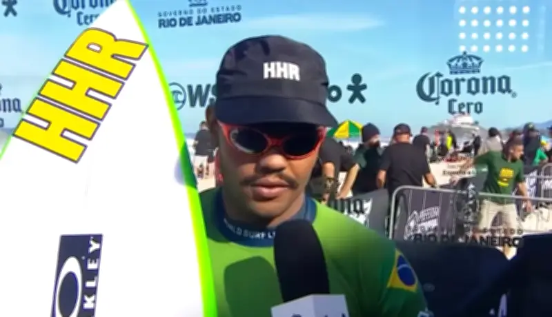 Weslley Dantas é eliminado na etapa de Saquarema da WSL