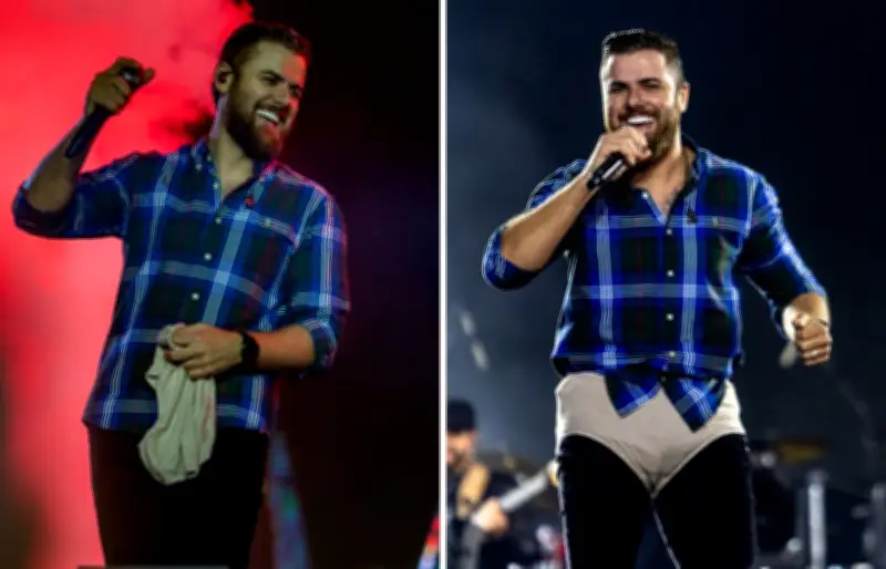 Zé Neto veste cueca de fã na Festa do Peão de Americana e diverte público