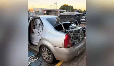 15 mil maços de cigarros contrabandeados apreendidos em rodovia SP-270