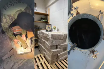 1,6 tonelada de maconha é achada em carreta de cimento no PR