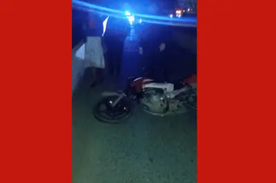 Acidente de moto na Ponte de Ferro em Cuiabá mata dois homens