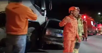 Acidente interdita parcialmente a BR-393 em Volta Redonda