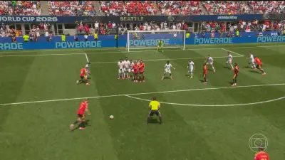 Bélgica e Egito empatam em 1 a 1 pelo Grupo G da Copa do Mundo