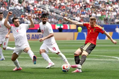 Bélgica empata com Irã e complica classificação na Copa 2026