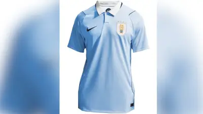 Camisa do Uruguai é eleita a mais bonita da Copa de 2026 pelo Washington Post