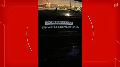 Carros são adesivados sem autorização com nomes de Celina Leão e pré-candidato no DF