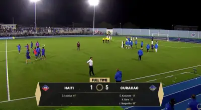 Curaçao goleia Haiti por 5 a 1 nas eliminatórias da Concaf