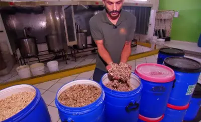 Economia circular transforma bitucas e pneus em matéria-prima no interior de SP