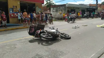 Entregador de gás morre em acidente de trânsito em João Pessoa