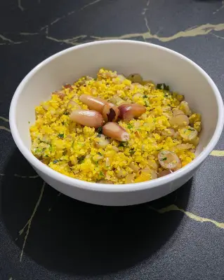 Farofa Saudável de Pinhão com Flocão de Milho: Aprenda