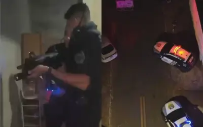 Filha filma guardas matando pai idoso dentro de casa em Senador Canedo