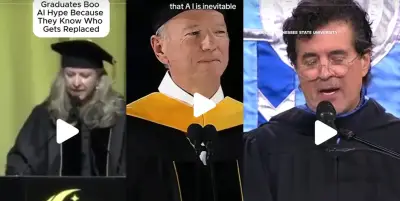 Formandos nos EUA vaiam discursos sobre IA; entenda os motivos