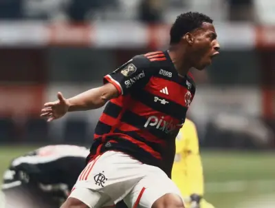 Gonzalo Plata marca gol do título do Flamengo na Copa do Brasil