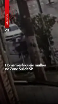 Homem esfaqueia mulher três vezes na Zona Sul de SP; suspeito é ex-companheiro