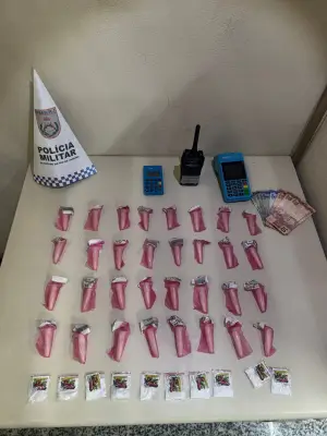Homem é preso com drogas e material de tráfico em Paraty