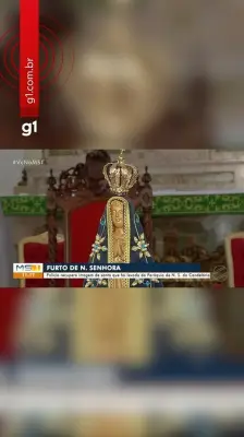 Imagem de Nossa Senhora Aparecida furtada em MS é recuperada