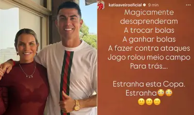 Irmã de Cristiano Ronaldo critica Portugal após empate na Copa