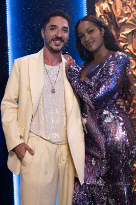 Iza e João Vitor Silva vão contracenar em novo filme da Globo; veja foto
