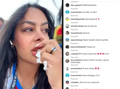 Larissa Riquelme chora em live durante Paraguai x Alemanha na Copa 2026