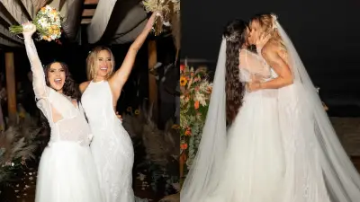 Lauana Prado e Tati Dias sofrem ataques após casamento intimista em Ubatuba
