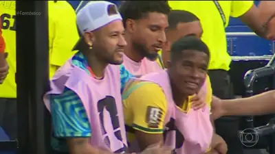 Leitura labial revela conselho de Neymar e desabafo de Endrick no Brasil x Marrocos
