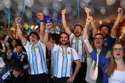 Mooca vira Buenos Aires: torcida argentina em SP e brasileiros convertidos a Messi