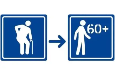 MS adota novo símbolo 60+ para idosos em vagas e assentos