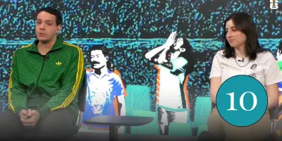 Nota 10: Amanda Viana e Rafael Oliveira brilham como comentaristas na Cazé TV
