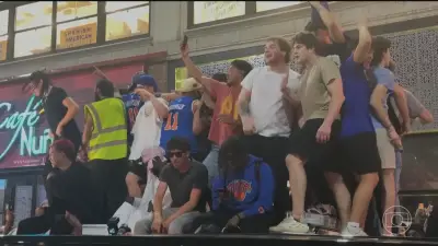 Nova York em festa: Copa do Mundo e basquete tomam conta das ruas