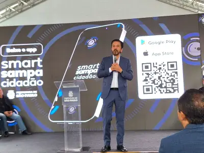 Nunes lança app Smart Sampa para leitura de placas e helicóptero com câmeras