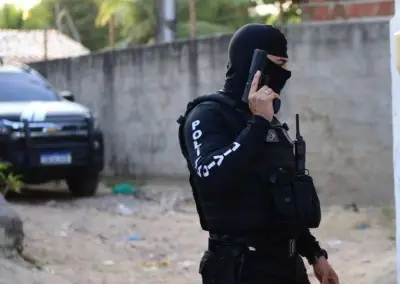 Oito presos em operação contra o Comando Vermelho no Ceará