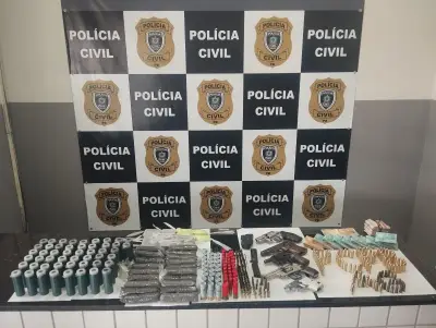 Operação prende suspeito e apreende arsenal em mercado público na PB