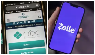 Pix e Zelle: diferenças entre sistemas de pagamento brasileiro e americano