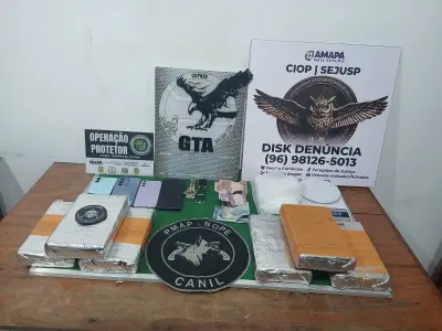 Polícia apreende 6 kg de cocaína em embarcação de Belém para Macapá