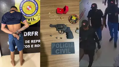 Polícia prende mais um suspeito de assalto a joalheria em Belém
