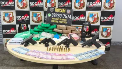 Quatro suspeitos de invasão a casa de PM são presos em Manaus
