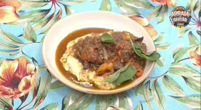 Rabada Nordestina com polenta: receita junina da TV Grande Rio