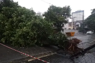 Santos registra 97 mm de chuva em 24 horas, 74% da média de junho