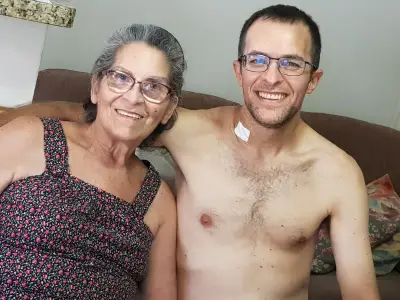 Sogra doa rim a genro com doença genética: 'Agora tenho um filho quase de sangue'