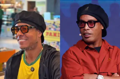 Sósia de Ronaldinho na Paraíba concilia trabalho e fama