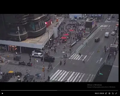 Tiros na Times Square em Nova York; suspeito é preso
