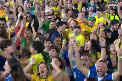 Torcida enlouquece em São José e Taubaté com classificação do Brasil